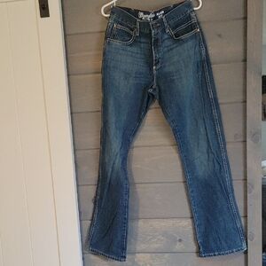 Wrangler Men's Blue Bootcut Jeans